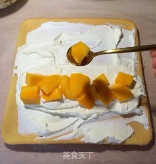# Fourth Baking Contest and is Love to Eat Festival# Mango Cake Roll recipe