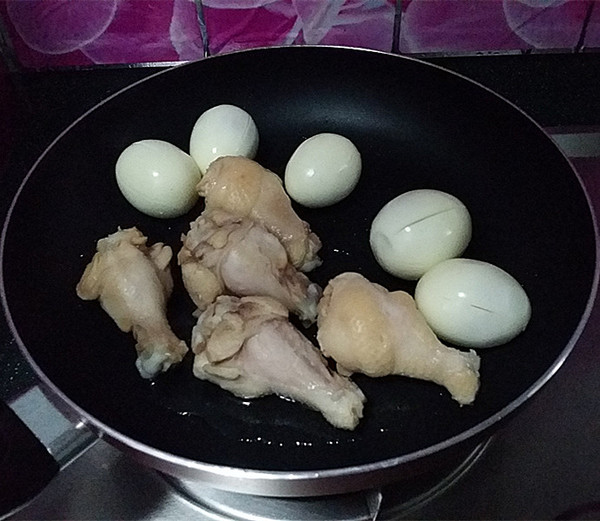 Zhaoxiao Chicken Drumsticks and Eggs recipe
