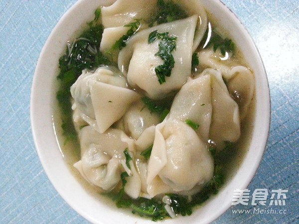 Cabbage Meat Wonton recipe