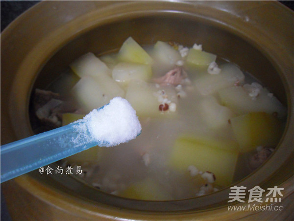 Winter Melon Soup for Removing Dampness and Swelling recipe