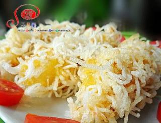 Bird's Nest---pumpkin Vermicelli Crisp recipe