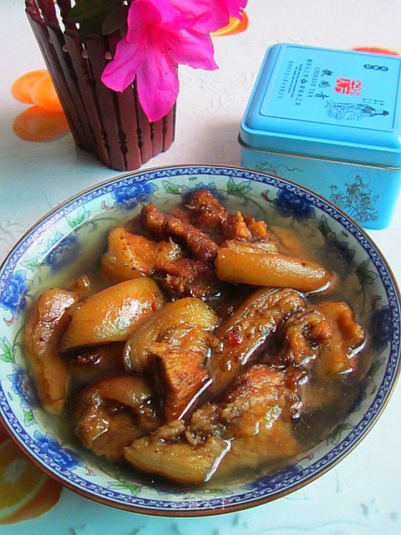 Steamed Pork with Skin recipe