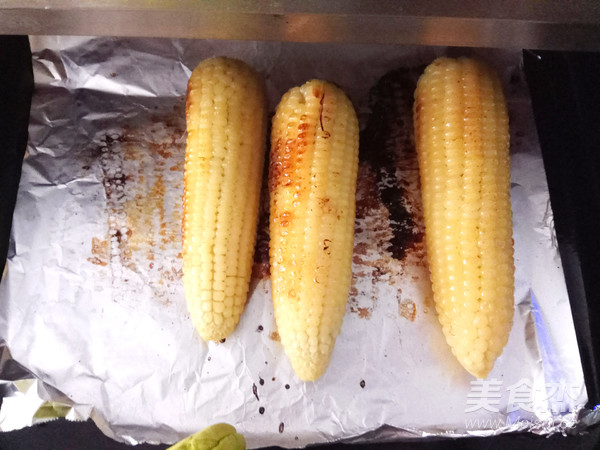 Grilled Corn with Milk and Honey recipe