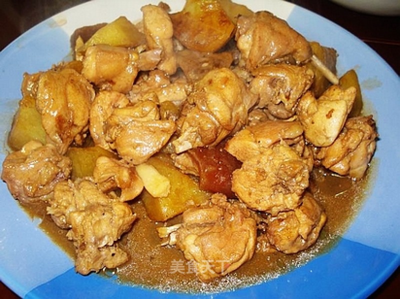 Stewed Rabbit Meat with Potatoes recipe