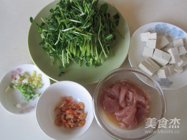 Tofu and Bean Miao Pork Soup recipe