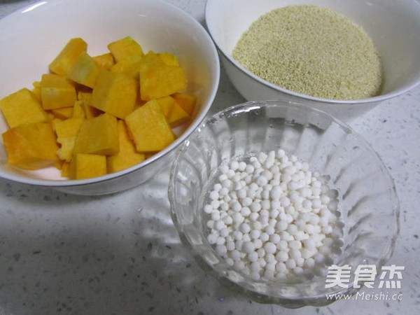 Sago Pumpkin Millet Porridge recipe