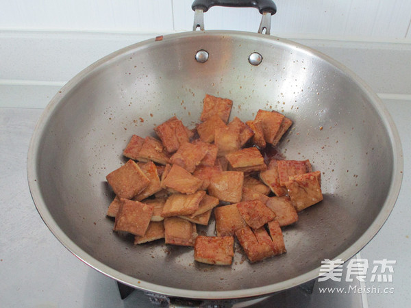 Spiced Skewers Dried Tofu recipe