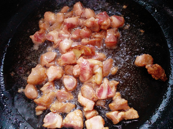 Lunch, Home-cooked Flavor, Diced Pork with Yam recipe