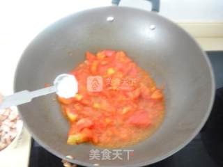 Tomato Meat Sauce Noodles recipe