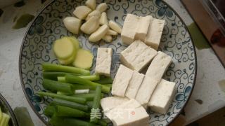 Stewed Yellow Croaker with Tofu Sauce recipe