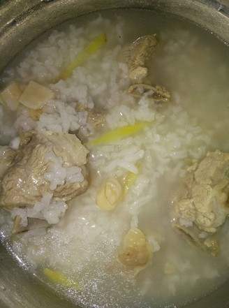 Congee with Pork Ribs recipe