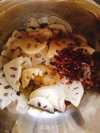 Cold Lotus Root Slices recipe