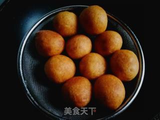 #团圆饭#fried Sweet Potato Meatballs recipe