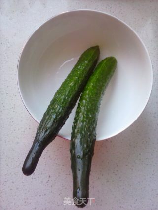 Refreshing Cucumber Enoki Mushroom recipe