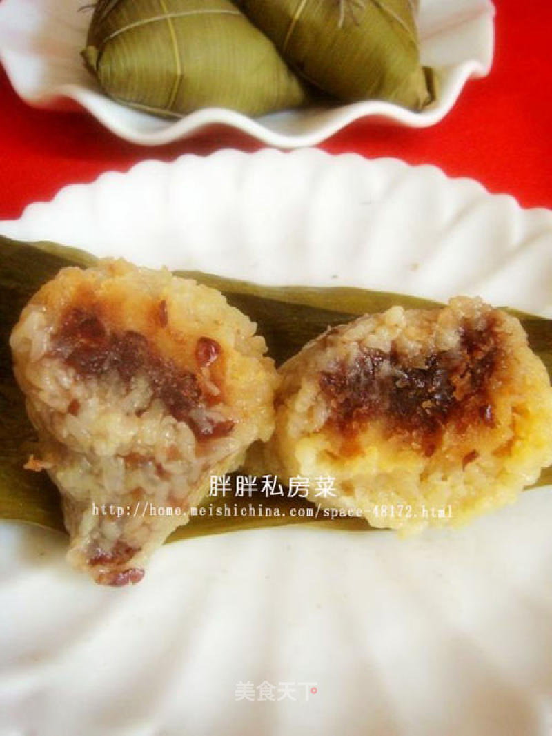 Dragon Boat Festival Rice Dumplings Fragrant-bean Paste Rice Dumplings recipe