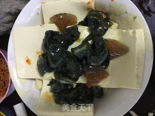 Tofu with Songhua Egg recipe