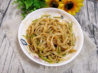 #面条# Sesame Sauce Cold Noodles recipe