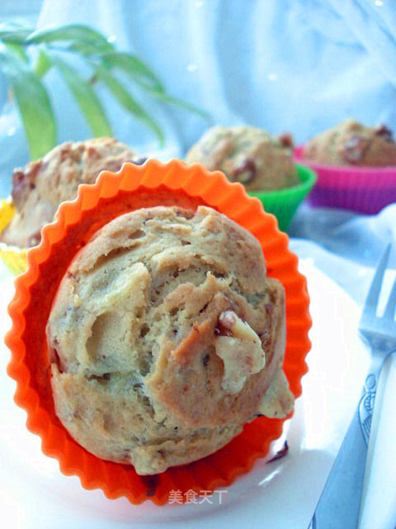 Banana Walnut Muffin recipe