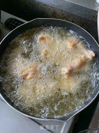 Fried Chicken Leg Fries recipe