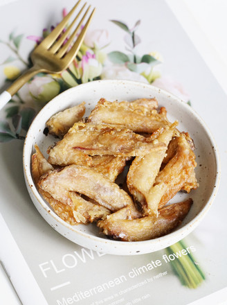 Garlic Chicken Wing Tips recipe