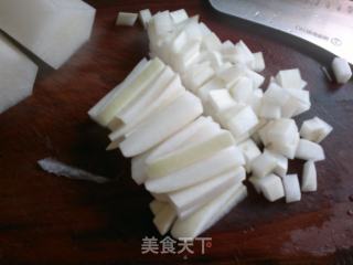 Refreshing Spicy Diced Radish recipe