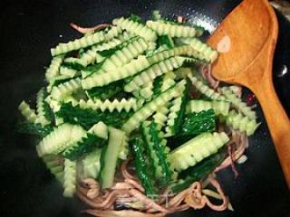 Rich Black Bean Fragrant, Appetizer with Rice----------【spicy Cucumber Shredded Squid】 recipe