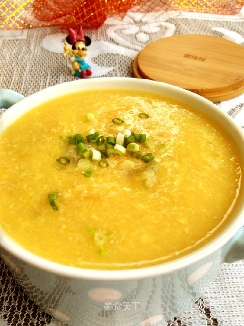 Scallop, Winter Melon, Corn Soup recipe