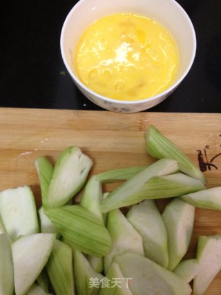 Loofah Egg Soup recipe