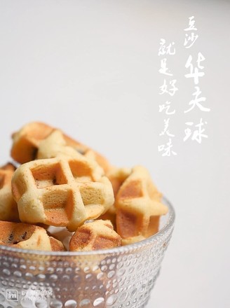 Dousha Waffle Ball recipe