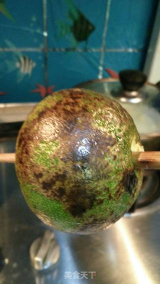 Garlic Water and Fried Oranges recipe
