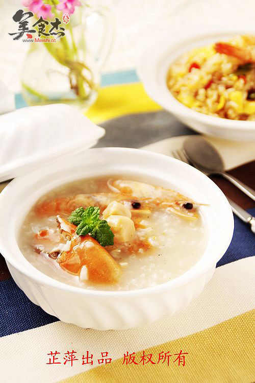 Seafood Congee recipe