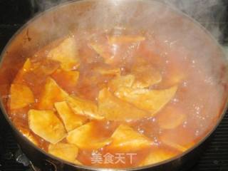 Dried Tofu in Tomato Sauce recipe