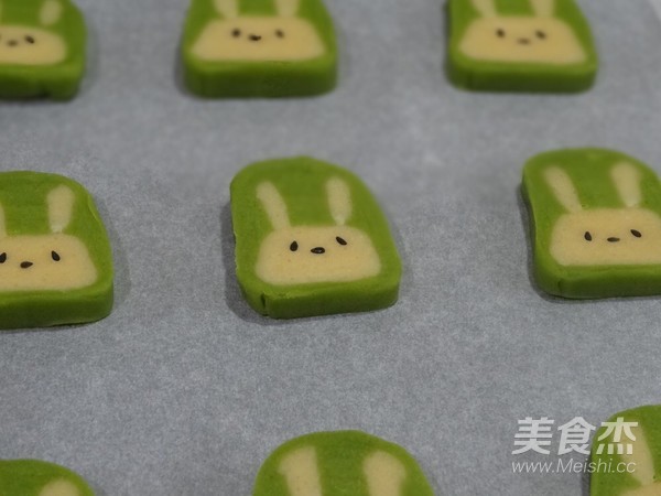 Matcha Bunny Cookies recipe