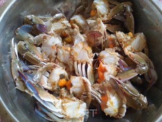 Braised Three-eyed Crab in Oil recipe