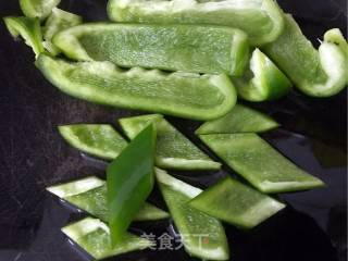 Fried Squid with Green Pepper recipe