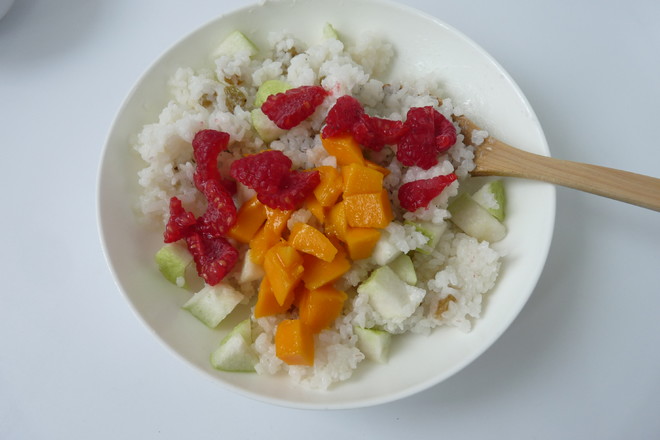 Fruit Cold Rice recipe