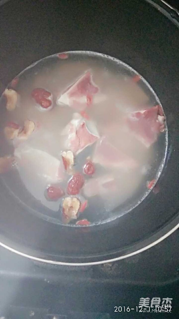 Yam Dragon Bone Soup recipe