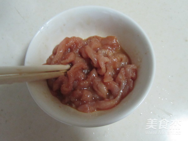 Stir-fried Shredded Pork with Chopped Pepper and Rice recipe