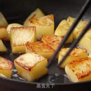 Sweet and Sour Potatoes recipe