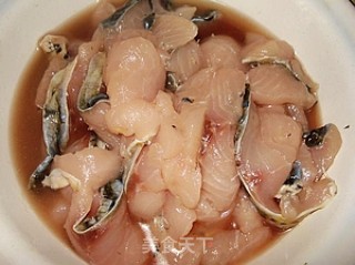 Mushroom Soup with Grass Carp Fillet recipe