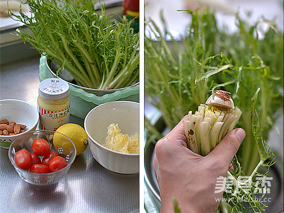 Bitter Chrysanthemum Tremella Salad recipe