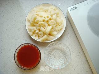 Sweet and Sour Lotus Root Chunks recipe