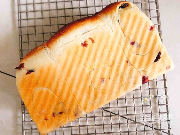Bright and Soft Cranberry Toast recipe