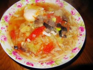 Tomato Beef Noodle Soup recipe