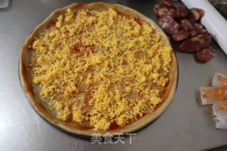 Tuna Sausage Whole Grain Pizza recipe