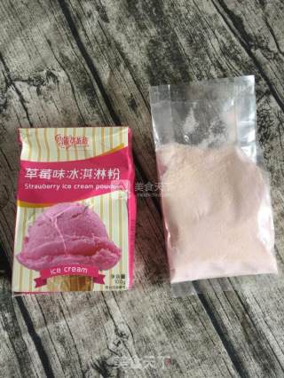 Strawberry Flavored Yogurt Ice Cream recipe