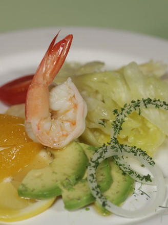 Shrimp Salad with Avocado recipe