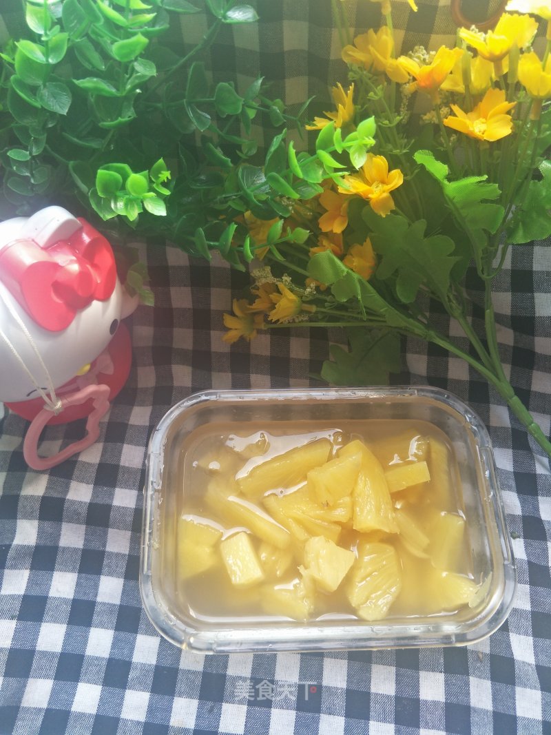Homemade Canned Pineapple recipe