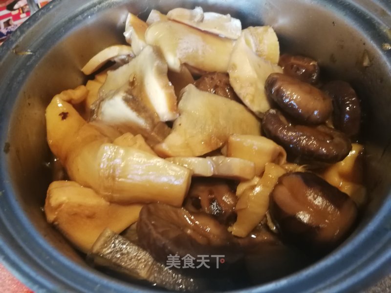 Braised Abalone Fish Maw in Oyster Sauce recipe