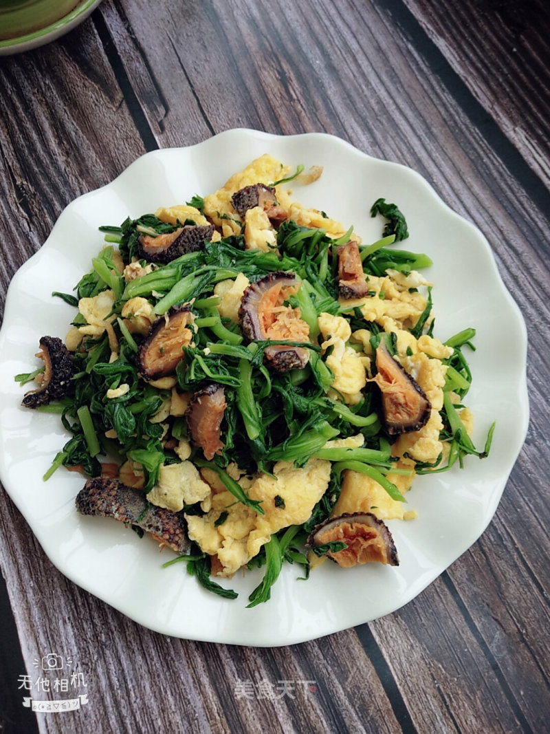 Noodle Dish Sea Cucumber Scrambled Eggs recipe